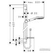 Душовий набір Hansgrohe Raindance Select E 26620400, фото 3