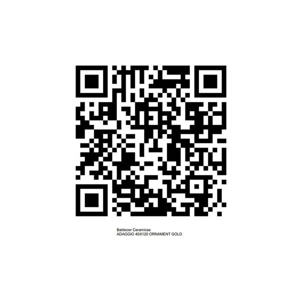 Плитка Baldocer Adaggio Gold Ornament 40x120 см, фото 2