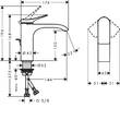 Змішувач для раковини Hansgrohe Vivenis 75020000, фото 2