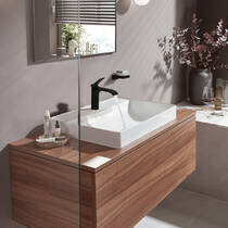 Смеситель для раковины Hansgrohe Vivenis 75020670 с донным клапаном, черный матовый, фото №6