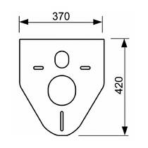 Звукоизолирующая прокладка Tece 9200010, фото №2