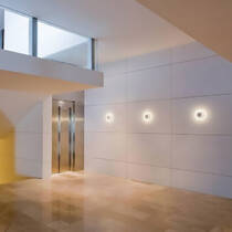 Настенный светильник Vibia 2015.54 Micro Oxide-brown lacquer, фото №4