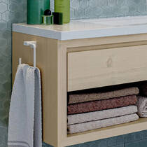 Тримач для рушників Hansgrohe AddStoris 41754700 білий матовий, фото №3