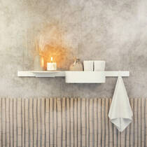 Крючок Hansgrohe WallStoris 27929700 2 крючка, белый матовый, фото №4