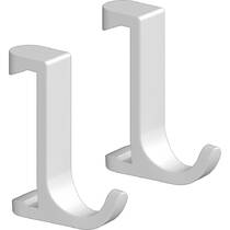 Крючок Hansgrohe WallStoris 27929700 2 крючка, белый матовый, фото №1