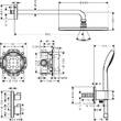 Душевая система Hansgrohe Croma 27954000, фото 2