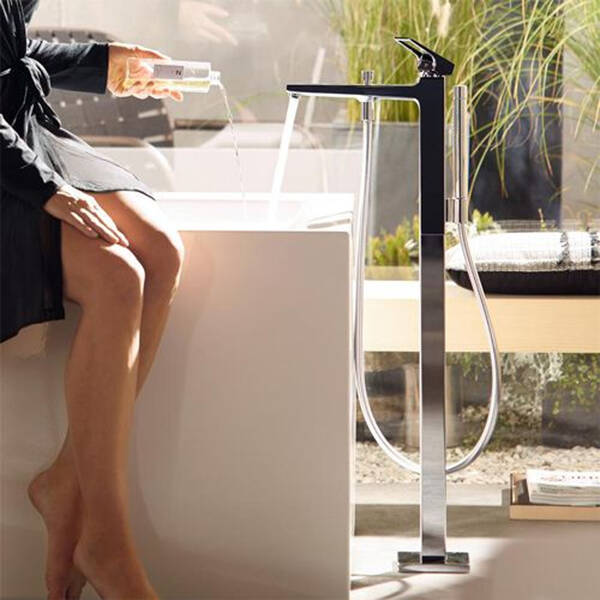 Змішувач для ванни Hansgrohe Metropol 74532000 підлоговий, хром, фото 3