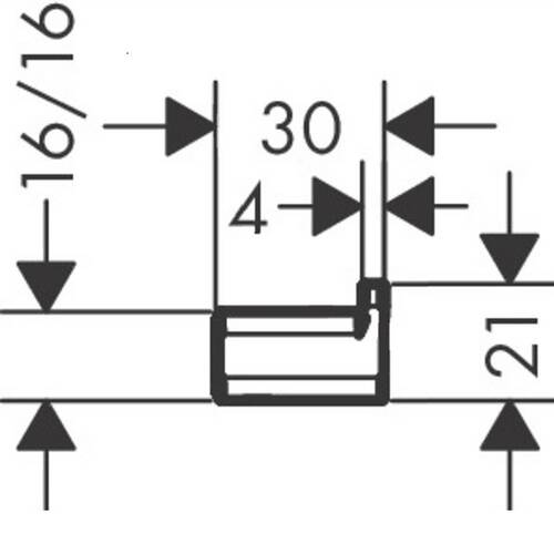 Гачок Hansgrohe AddStoris 41742000 одинарний хром, фото 4
