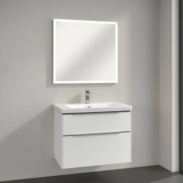 Дзеркало Villeroy & Boch Subway 3.0 A4638000 з LED підсвічуванням 80x75 см, фото 2