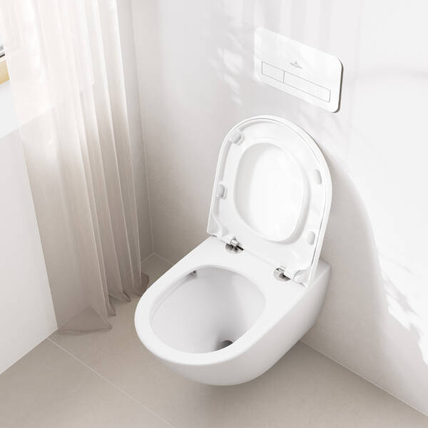 Унітаз підвісний Villeroy & Boch Subway 3.0 4670T001 без обідка, білий