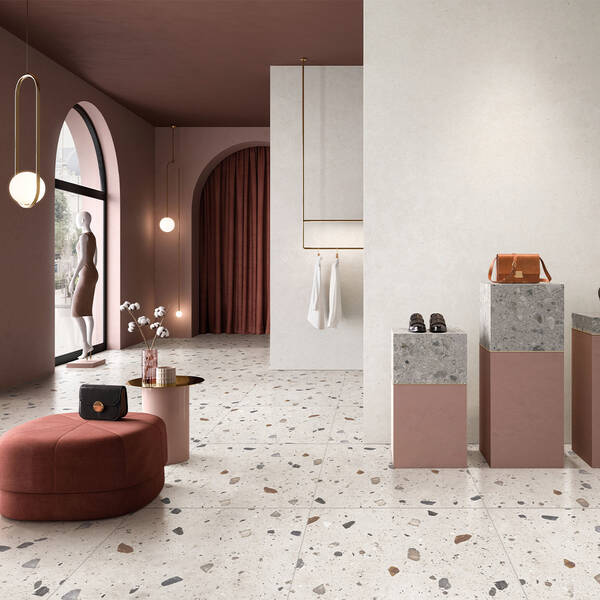 Керамограніт Almera Ceramica-2 Terrazzo Valencia PAT601M 60x60 см, фото 1