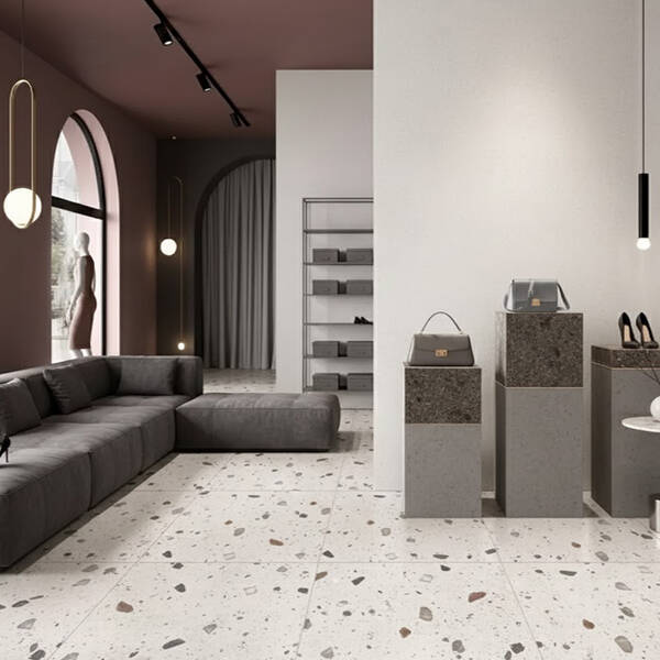 Керамограніт Almera Ceramica-2 Terrazzo Valencia PAT601M 60x60 см, фото 10