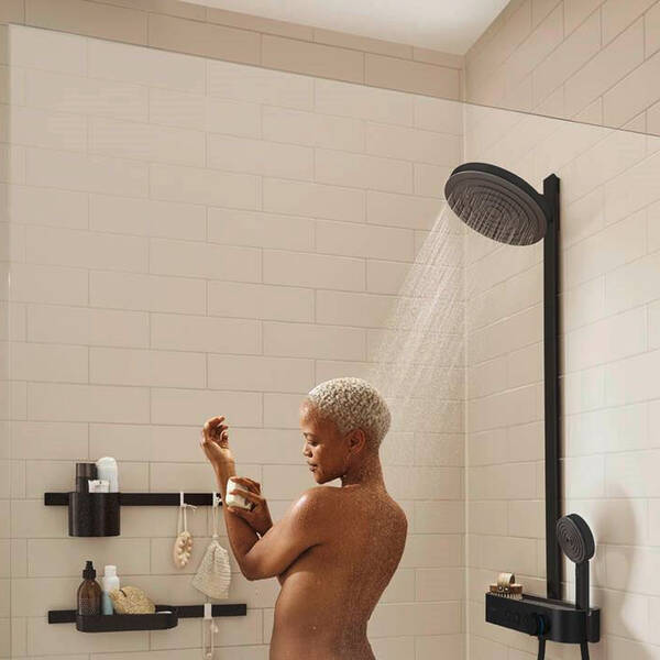 Душова система Hansgrohe Pulsify Showerpipe 260 2jet 24240700 з термостатом, фото 2