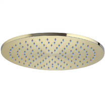 Верхній душ Paffoni MASTER KING “Tondo” 30 см, біле золото, фото №1