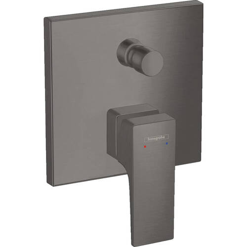 Змішувач прихованого монтажу для ванни/душу Hansgrohe Metropol 32545340 чорний хром, фото 1