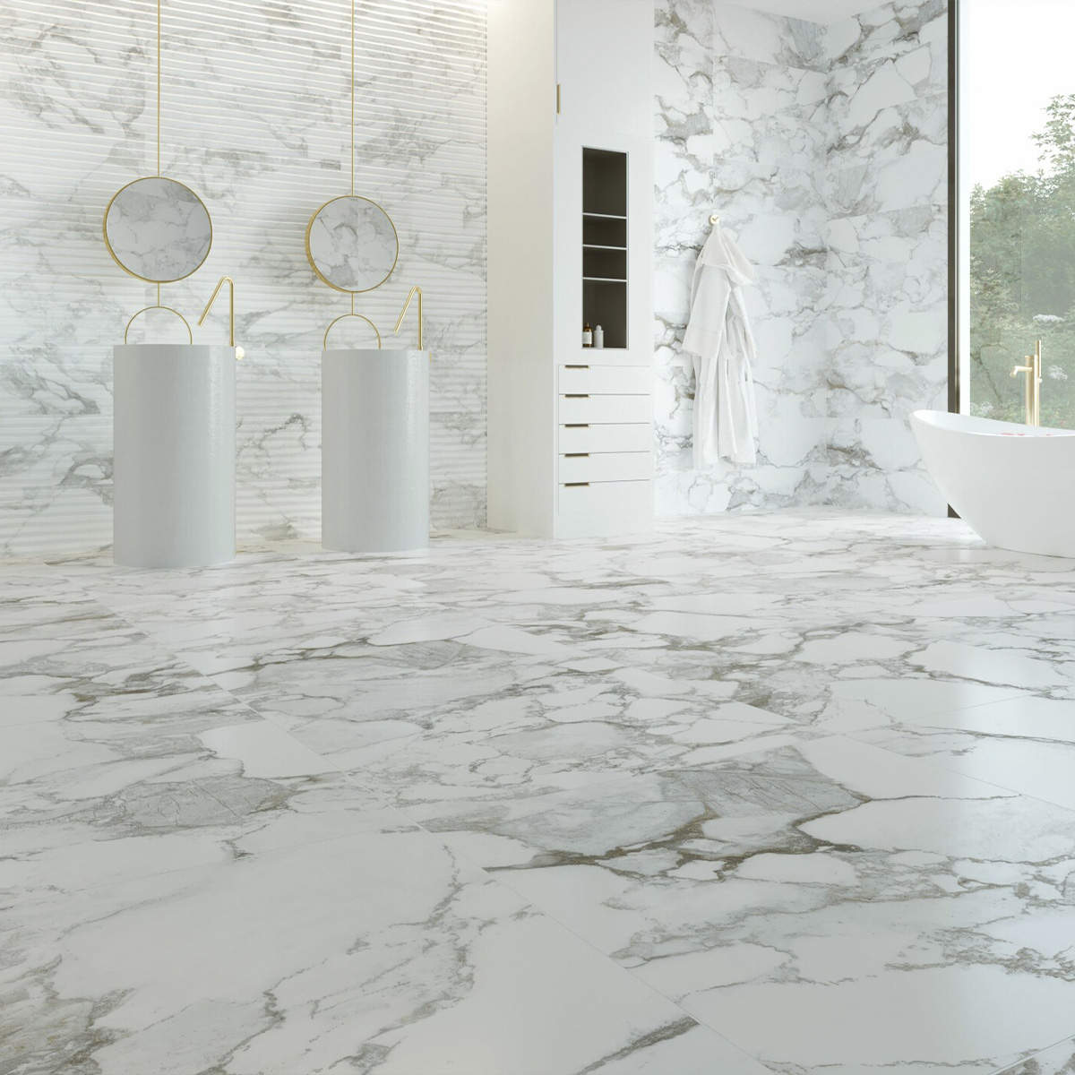 HAUTE WHITE SP/60X120/С/R (1 сорт)