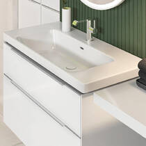 Раковина Villeroy&Boch Subway 3.0 4A70A501 100 см білий глянець, фото №4