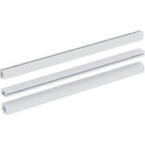 Комплект профілей Kolo SU00016 для універсальних панелей UNI 2 (фронтальна, бічна) кутовий монтаж, білий матовий, фото №1