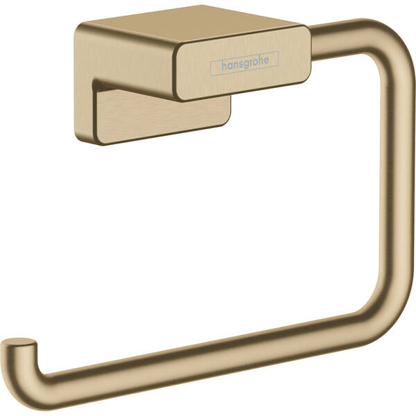 Тримач для туалетного паперу Hansgrohe AddStoris 41771140 без кришки, бронза матовий, фото 1