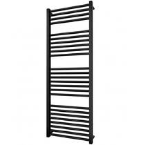 Полотенцесушитель водяной Mario Гера 1250х500/470 1250х500 мм черный мат, фото №2