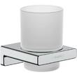 Склянка Hansgrohe AddStoris 41749000 з тримачем хром, фото 1