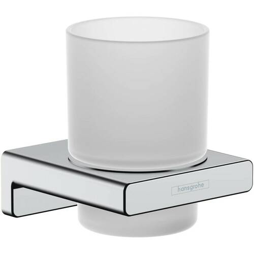 Склянка Hansgrohe AddStoris 41749000 з тримачем хром, фото 1