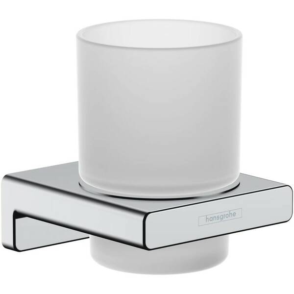 Склянка Hansgrohe AddStoris 41749000 з тримачем хром, фото 1