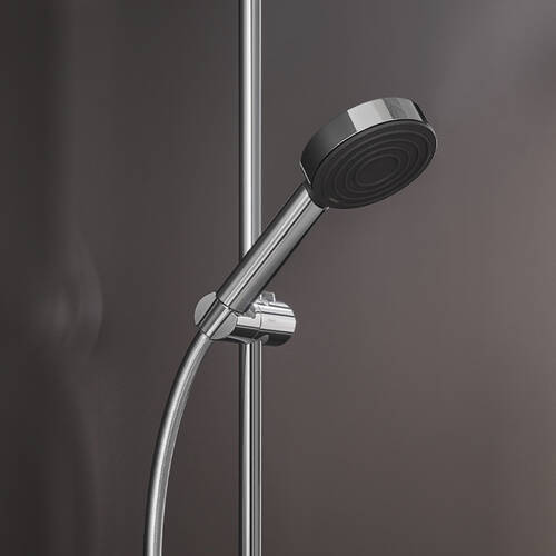 Ручной душ 105 1jet EcoSmart+ Pulsify S Hansgrohe, хром 24121000, фото 1