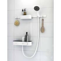 Набор аксессуаров 3в1 Hansgrohe WallStoris 27966700 белый матовый, фото №3