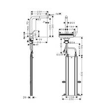 Смеситель для кухни Hansgrohe Aquno Select M81 73830670 черный матовый, фото №2