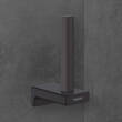 Тримач для туалетного паперу Hansgrohe AddStoris 41756670 без кришки, чорний матовий, фото 3