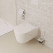 Щітка для унітазу Hansgrohe AddStoris 41752700 з тримачем, білий матовий, фото 3