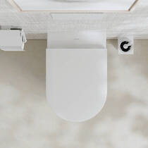 Щетка для унитаза Hansgrohe AddStoris 41752700 с держателем, белый матовый, фото 5