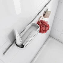 Крючок Hansgrohe WallStoris 27914700 одинарный на штангу, белый матовый (2 шт.), фото №3
