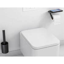 Набор аксессуаров 2в1 Hansgrohe WallStoris 27969670 черный матовый, фото №2