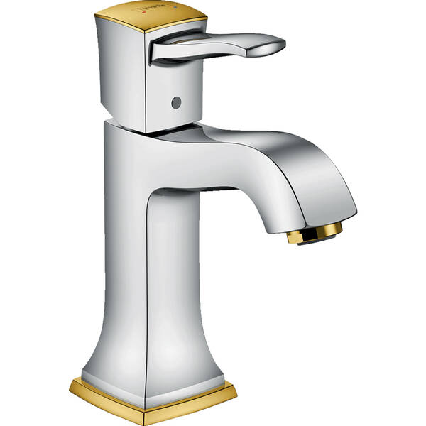 Смеситель для раковины Hansgrohe Metropol Classic 31301090 хром/золото, фото 1