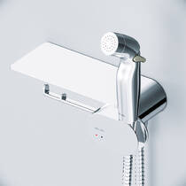 Гигиенический душ AM.PM Like F0202600 со смесителем и полкой, фото №3