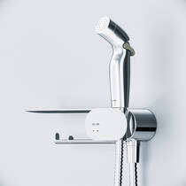 Гигиенический душ AM.PM Like F0202600 со смесителем и полкой, фото №2