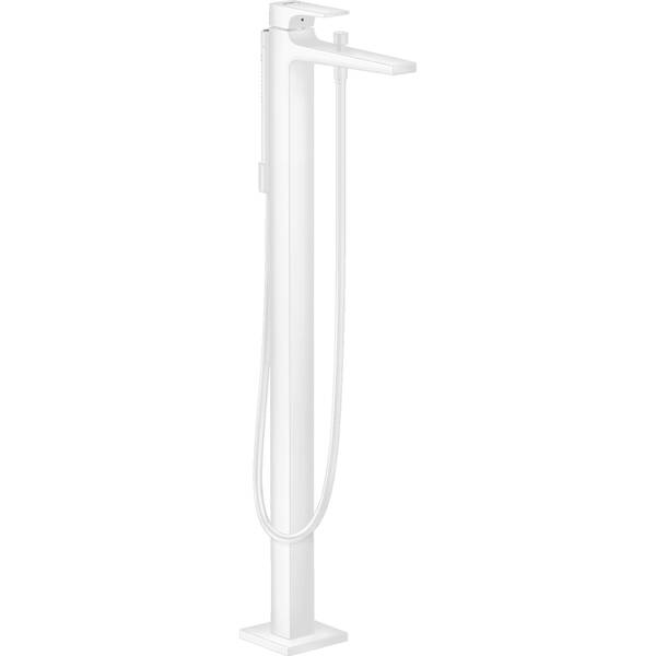 Смеситель для ванны Hansgrohe Metropol 32532700 напольный, белый матовый, фото 1