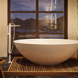 Смеситель для ванны Hansgrohe Metropol 32532700 напольный, белый матовый, фото 3