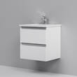 Тумба з раковиною AM.PM X-Joy M85 - FHX0552 - WC0552WG38 підвісна, 55 см, білий глянець, фото 2