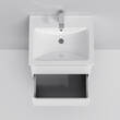 Тумба з раковиною AM.PM X-Joy M85 - FHX0552 - WC0552WG38 підвісна, 55 см, білий глянець, фото 4