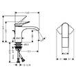 Змішувач для раковини Hansgrohe Vivenis 75010670 чорний матовий, фото 2