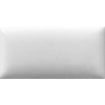 Плитка Ege Seramik Pillow White 7,5x15 см, фото №1