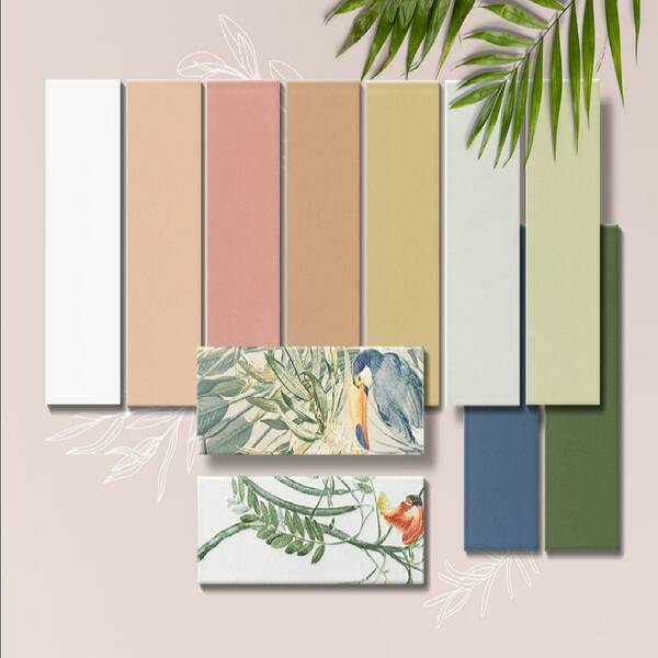 Плитка Mainzu Tapis Jungle 10x30 см декор, фото 3