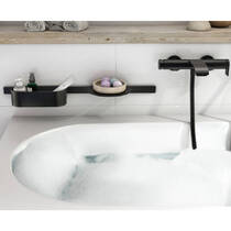 Набір аксесуарів 4в1 Hansgrohe WallStoris 27967670 чорний матовий, фото №3