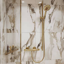 Полиця металева Hansgrohe AddStoris 41741990 золото полірований, фото №3