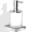 Дозатор для жидкого мыла Decor Walther Contract WSP 0651600 с держателем, хром, фото 1