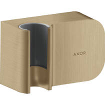 Шлангове підключення Axor One 45723140 з тримачем, бронза матовий, фото №1