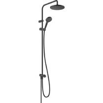 Душова система Hansgrohe Vernis Blend Showerpipe 200 1jet Reno 26272670 чорний матовий, фото №1